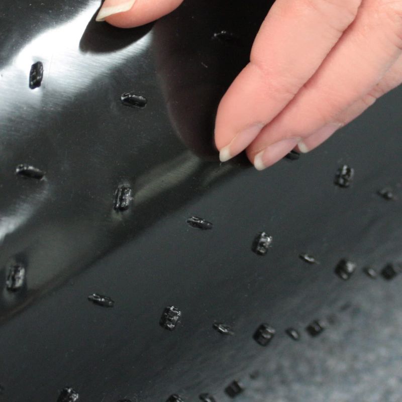 3'x4' Rectangle Office Chair Mat Black - ES Robbins