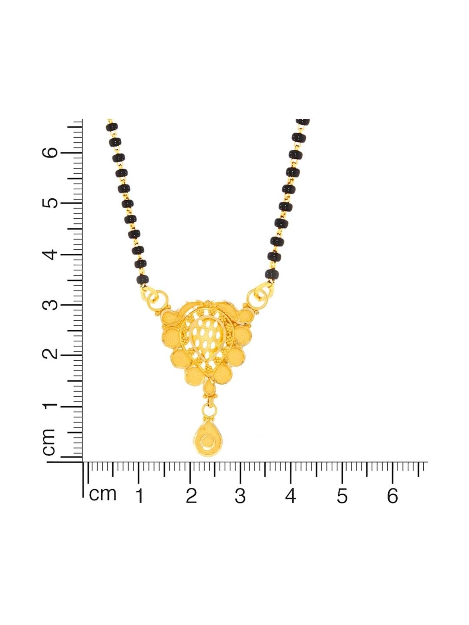 Waman Hari Pethe Jewellers 22k Gold Tanmaniya for Women