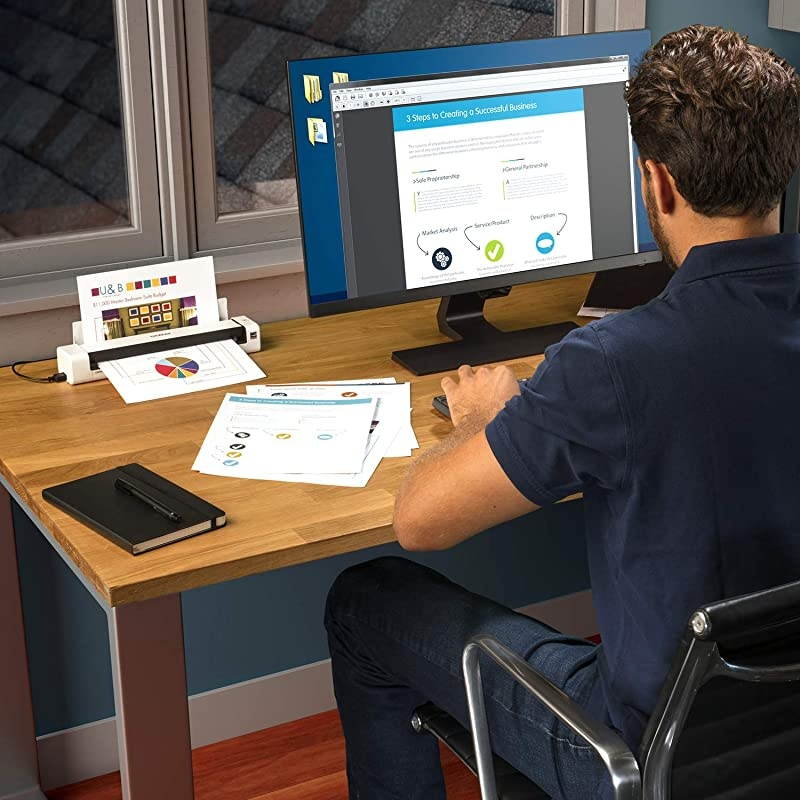 DS-740D Duplex Compact Mobile Document Scanner