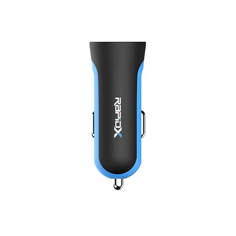 X2PD Compact Fast Dual Car Charger with 30W USBC PD Blue Model None