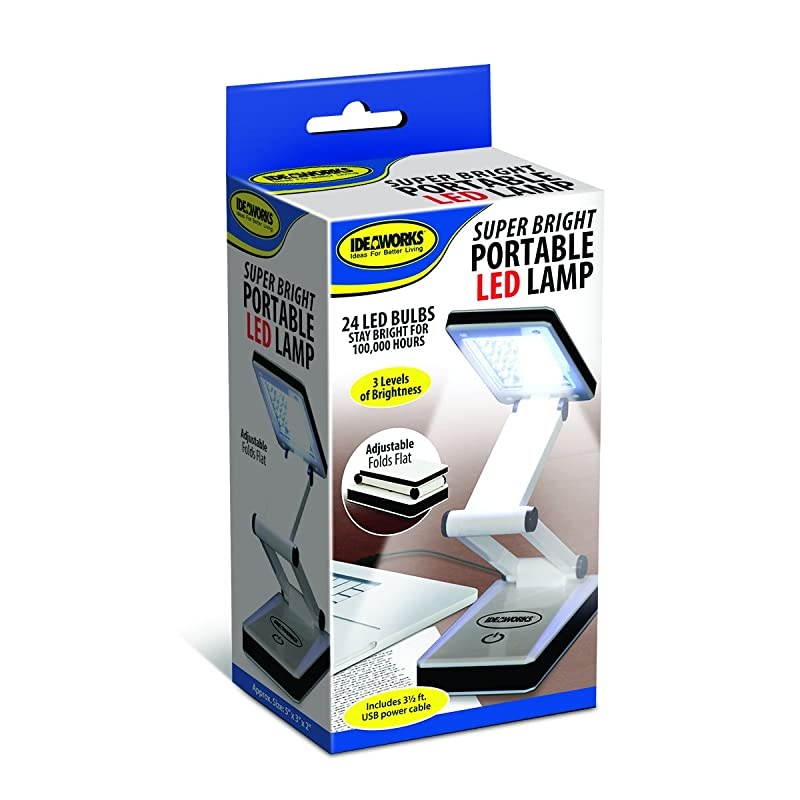 JB6921 Super Bright Portable Desk lamp White