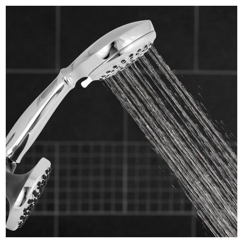 PowerSpray Combination Shower Head 8+1 dual-mode Chrome - Waterpik