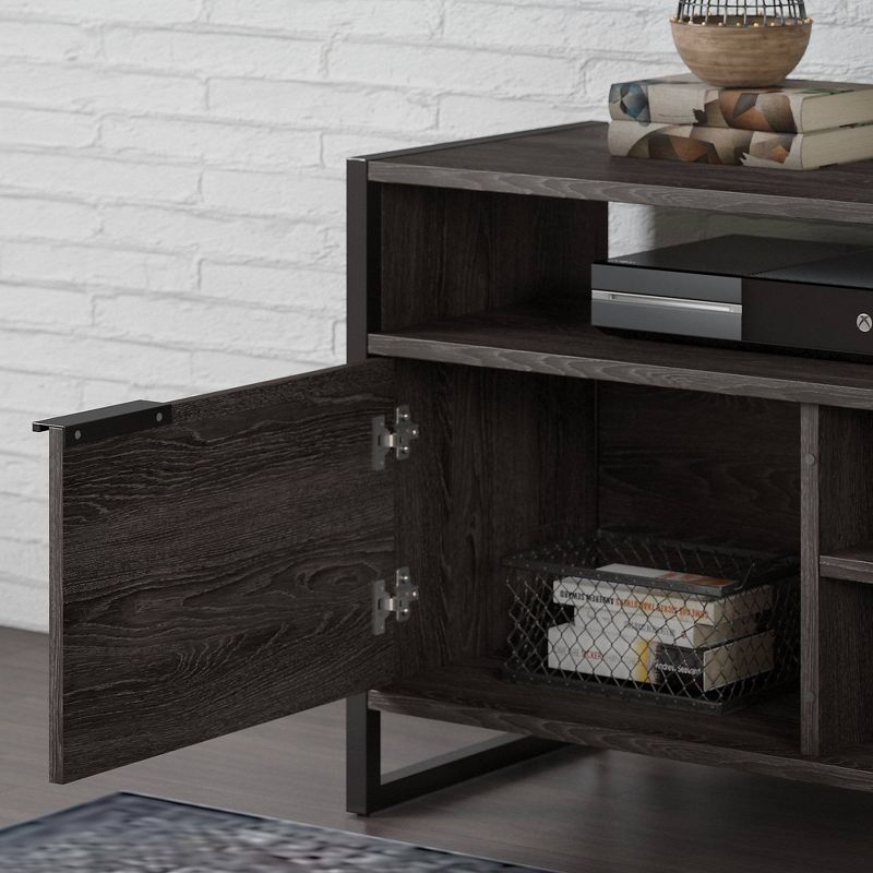 Atria 62" TV Stand Charcoal Gray - Kathy Ireland Home