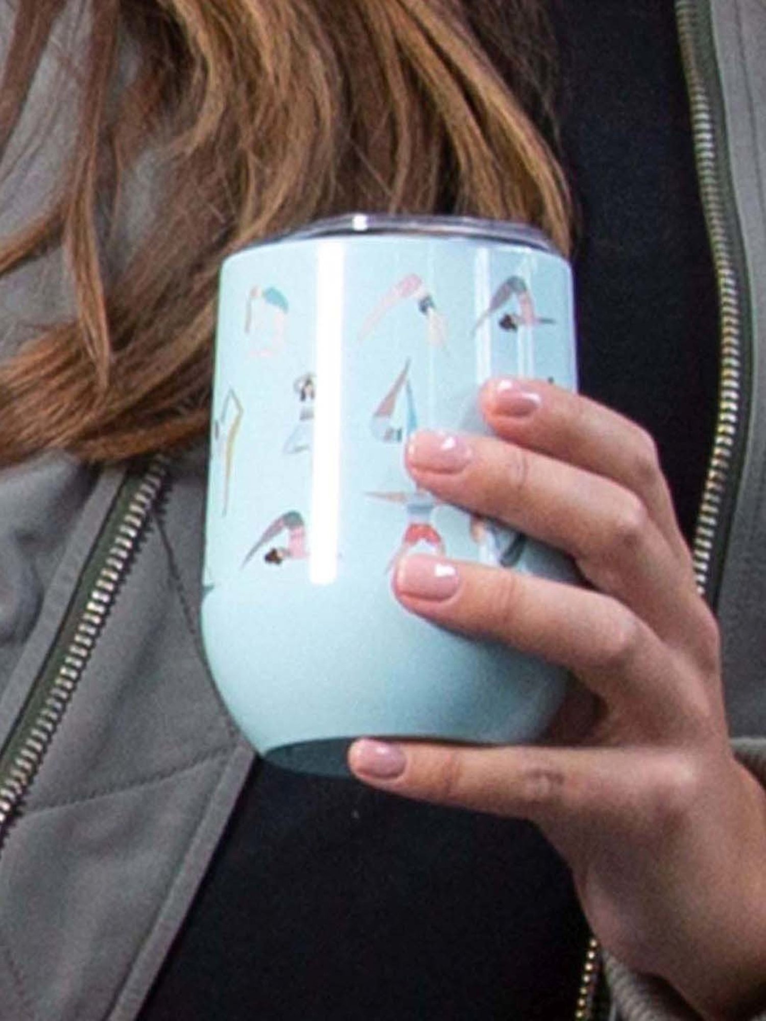 Melbify Roll Sip Transparent Cocktail Glass with straw 250ml - Set of 2