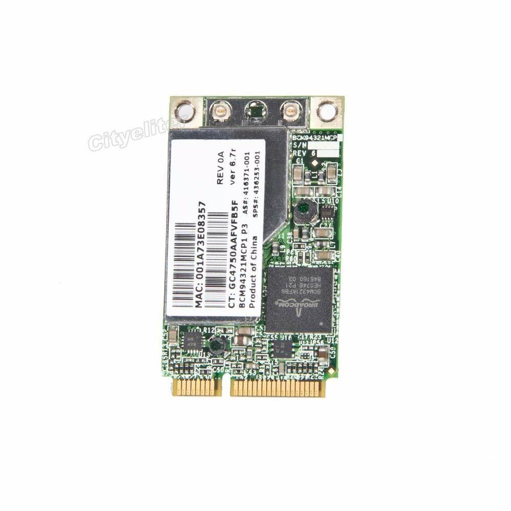 HP Broadcom BCM4321 MiMO N mini PCIe Wireless Wifi Card Network Wlan Module