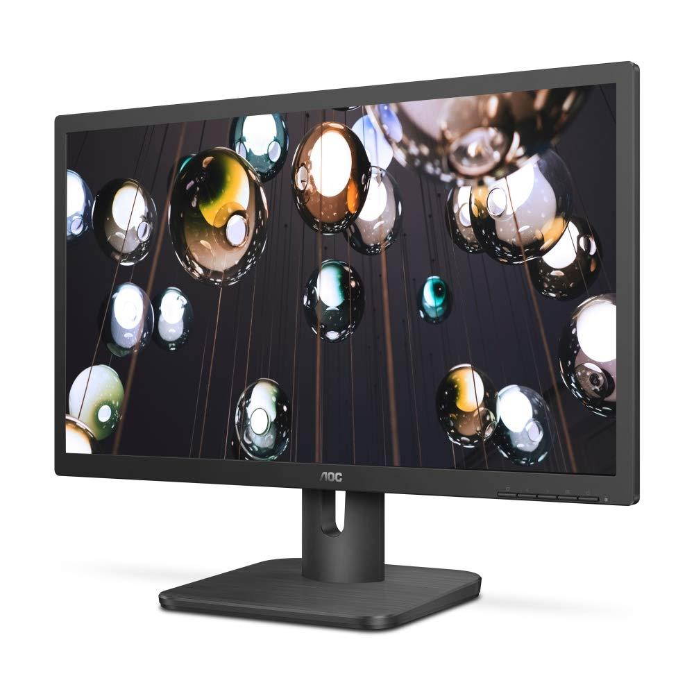 AOC 20E1H 19.5" HD 1600x900 Monitor, 5ms, FlickerFree, HDMI/VGA, VESA Compatible, EPEAT Silver, Ener