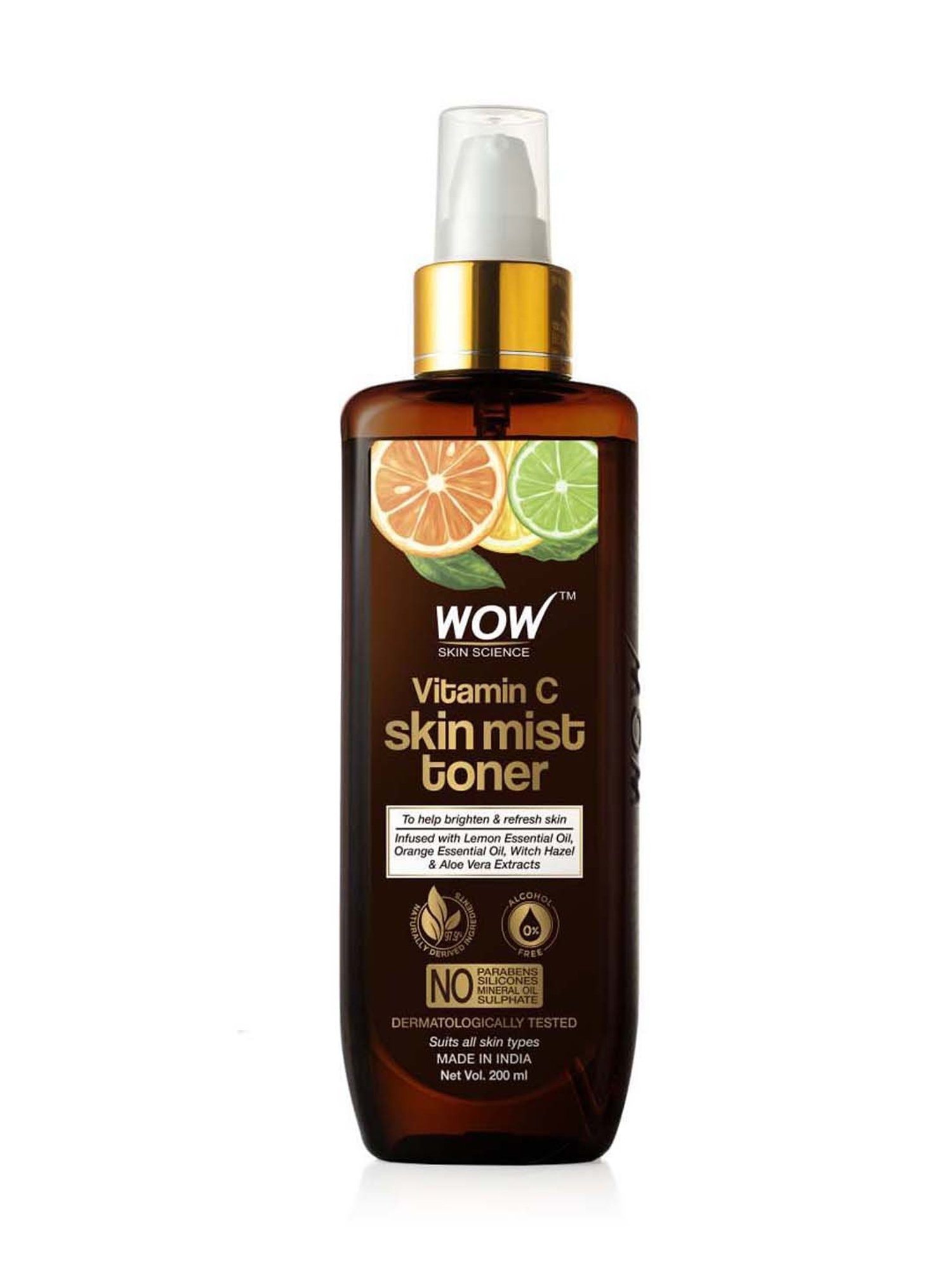 WOW Skin Science Vitamin C Skin Mist Toner - 200 ml