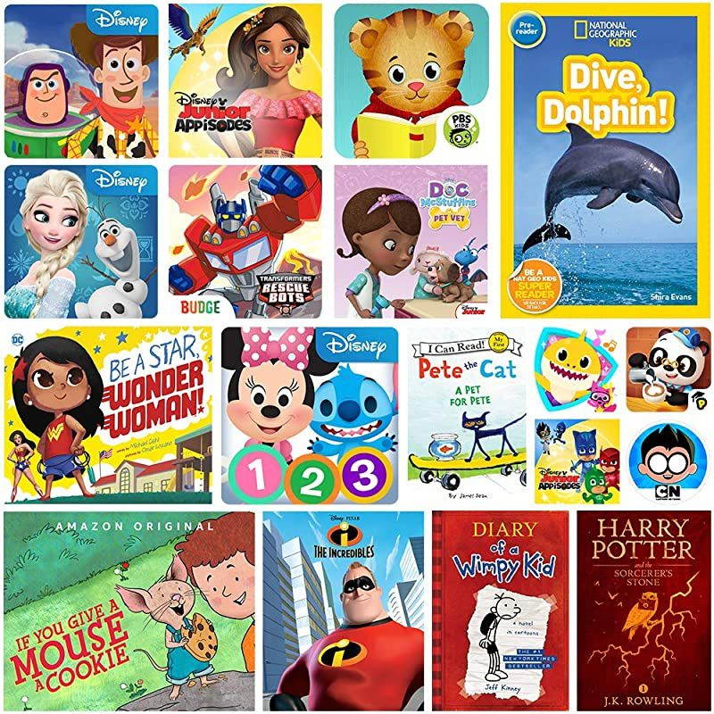 HD 10 Kids Tablet &ndash; 10.1&rdquo; 1080p full HD display, 32 GB, Pink Kid-Proof Case (2019 Release)