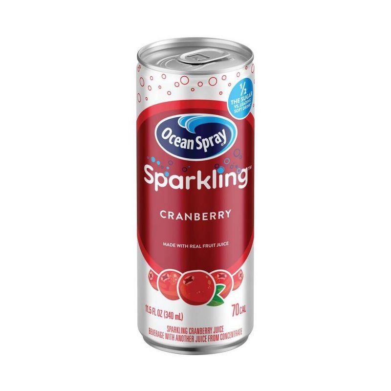 Ocean Spray Sparkling Cranberry Juice - 4pk/11.5 fl oz Cans