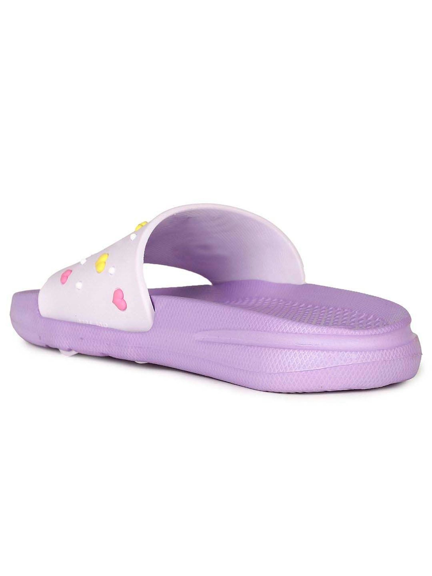 Bubblegummers by Bata Kids Grey & Purple Casual Slides