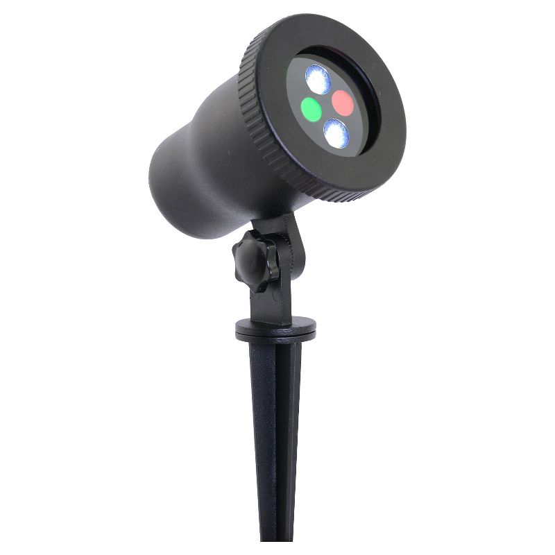 Solar Portable Garden and Pathway Light Amber/White - Techko Maid