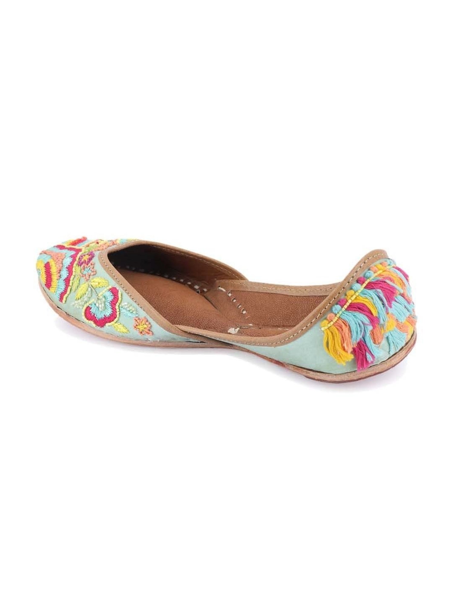 Glam Story Women's Multicolor Ethnic Juttis