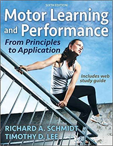 Motor Learning and Performance 6th Edition With Web Study Guide
