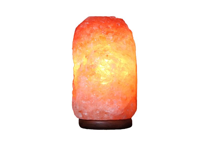Large Natural Salt Lamp Pink - Q&A Himalayan Salt