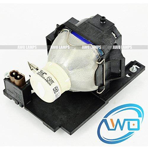 AWO DT01022 / CPRX80LAMP DT01026 Premium Compatible Bulb Inside Replacement Lamp with Housing for HITACHI CP-RX78 CP-RX78W CP-RX80 CP-RX80W ED-X24