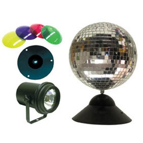 American DJ MB8COMBO Mirror Ball COMBO Pack Mirror Ball Package