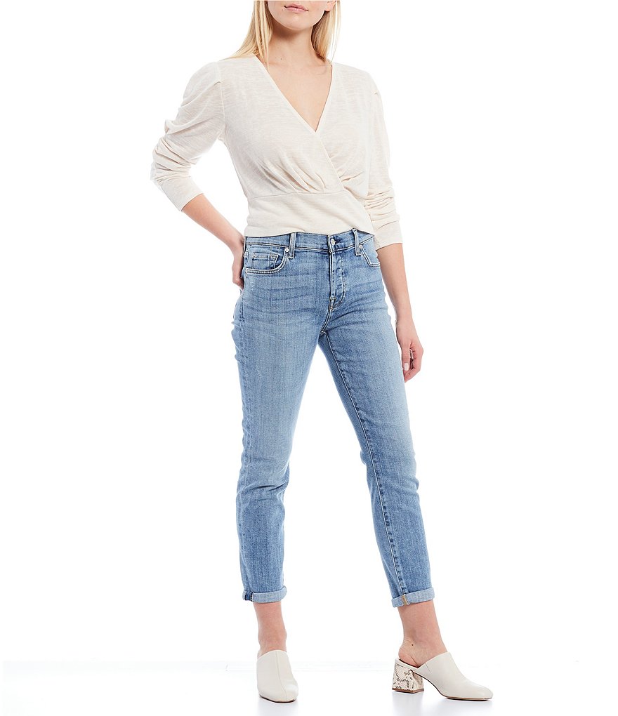 7 for all mankind Josefina Feminine Boyfriend Jeans