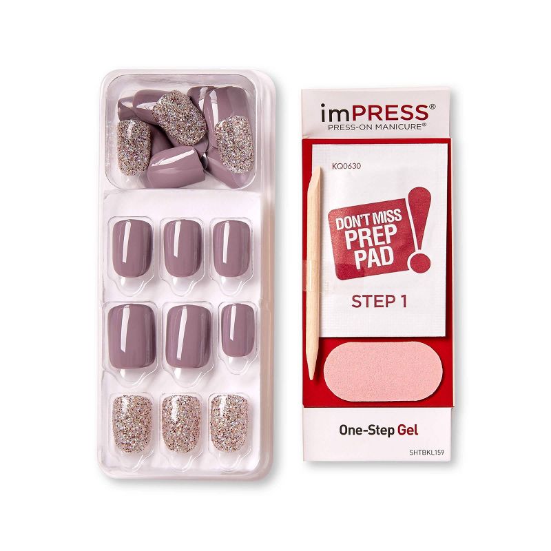 Kiss imPRESS Press-On Manicure False Nails - Flawless - 30ct