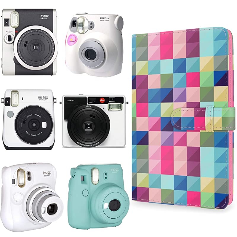 Mini Photo Album for Fujifilm Instax Mini 7s 8 9 25 26 50s 70 90 Film Polaroid PIC300 Z2300 Film Square