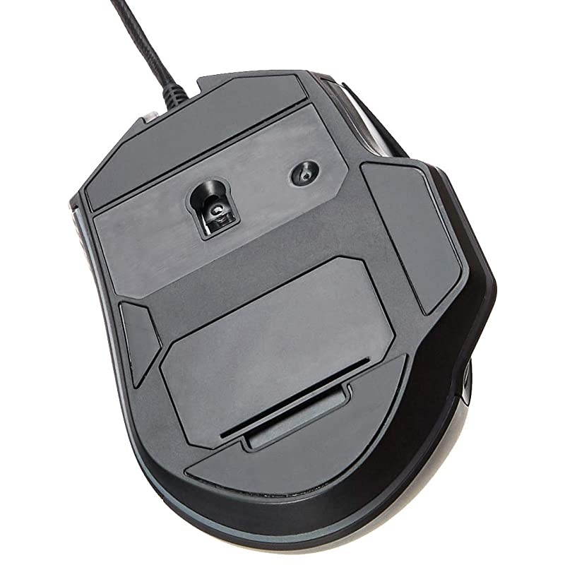 PC Programmable Gaming Mouse | Adjustable 12000 DPI Weight Tuning