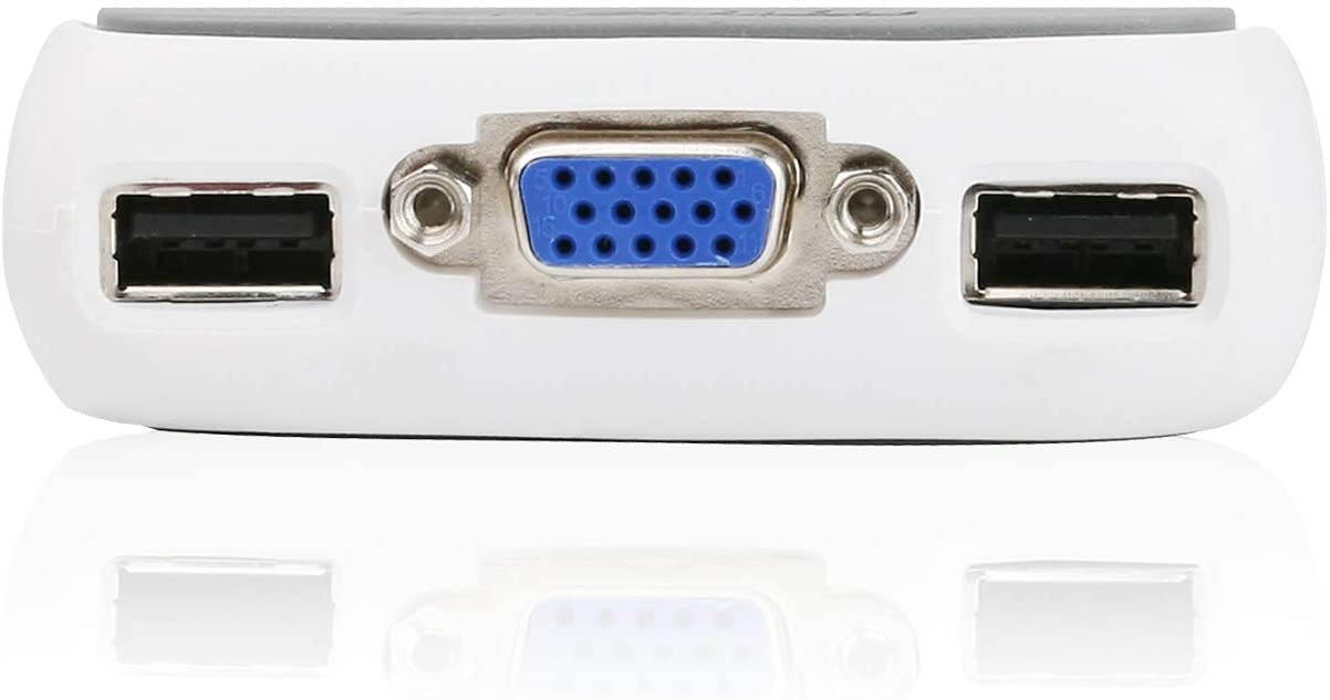 IOGEAR GCS632U 2 Port VGA USB Compact KVM Switch
