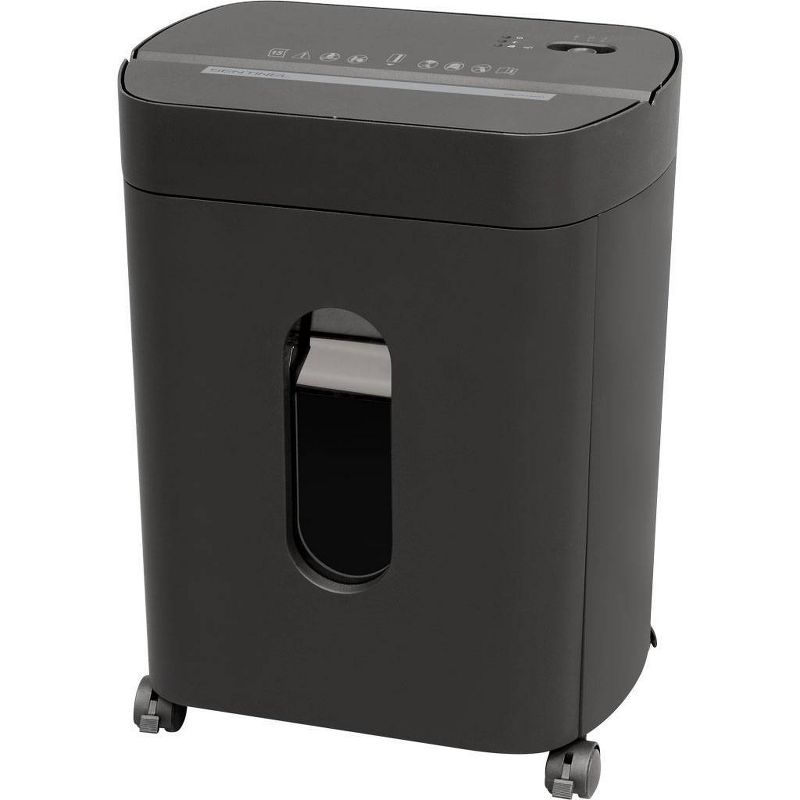 15-Sheet Crosscut Shredder 6.23 FPM 3.96gal Pullout Basket Capacity - Intek