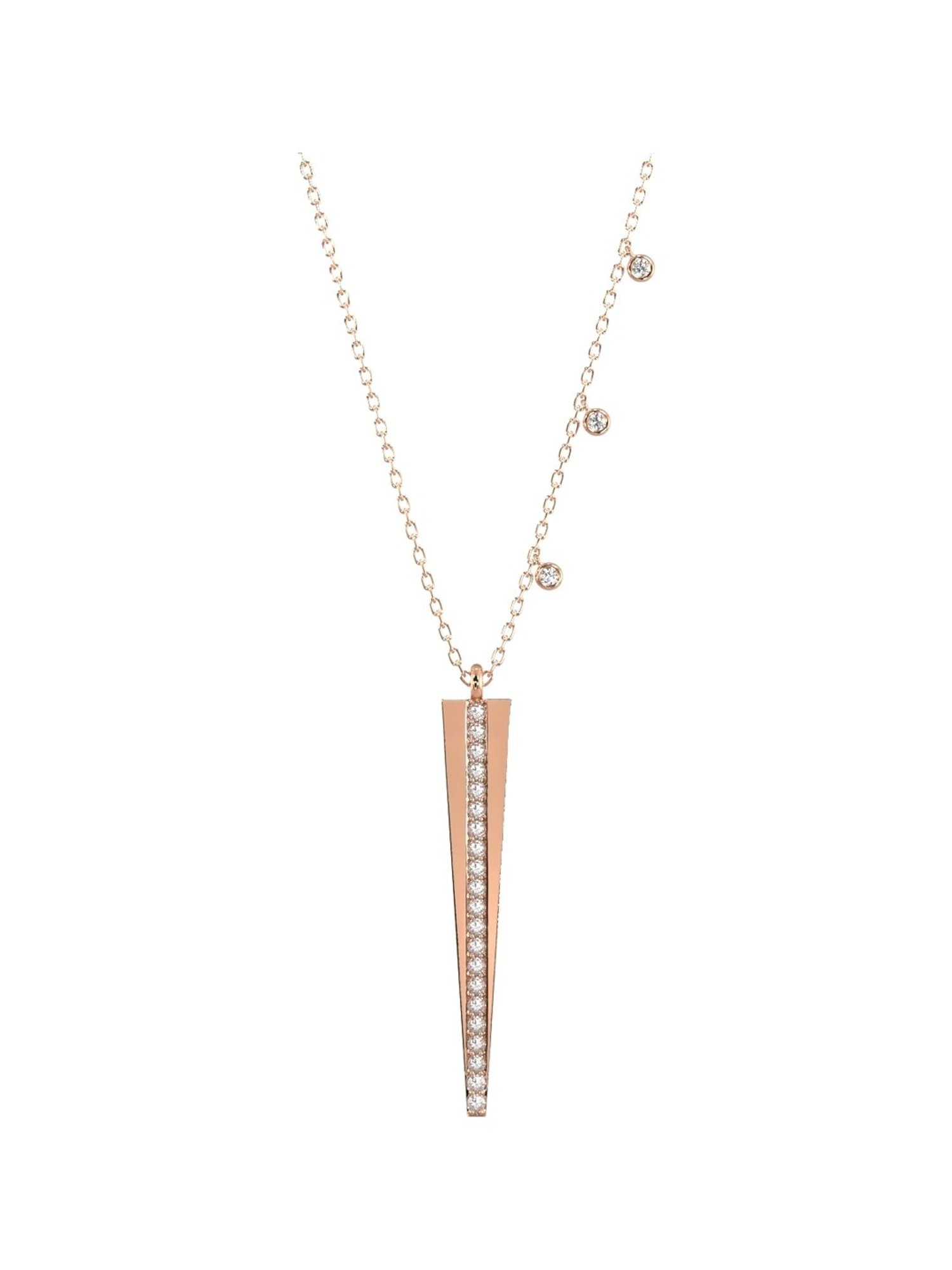 Silvermist 925 Sterling Silver Glitter Bar Necklace for Women & Girls