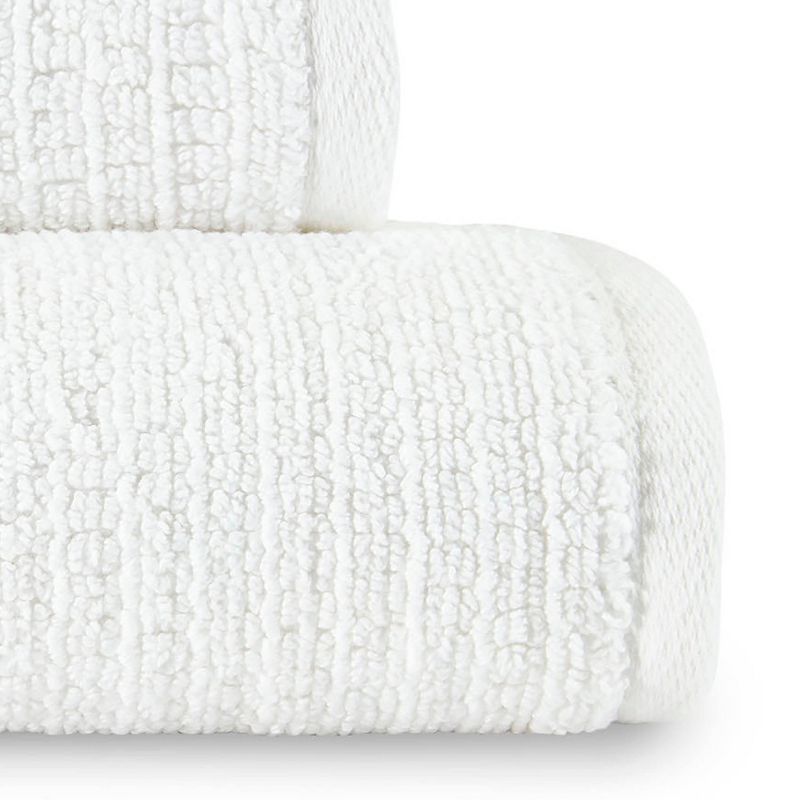 3pc Joy Solid Bath Towel Set White - ED Ellen DeGeneres