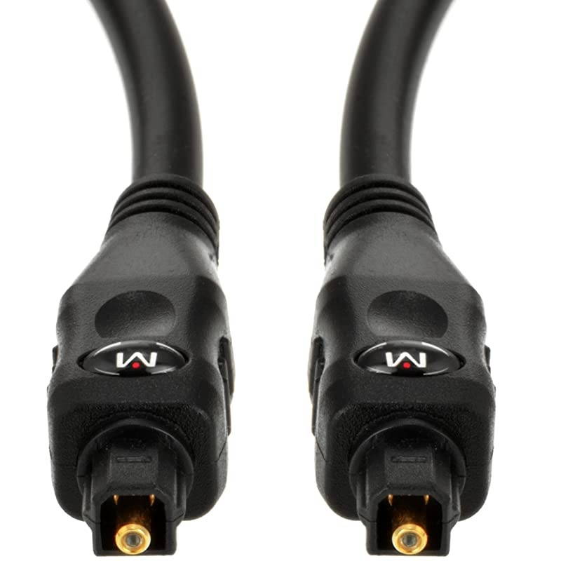 Toslink Cable 10 Feet Optical Digital Audio Cable