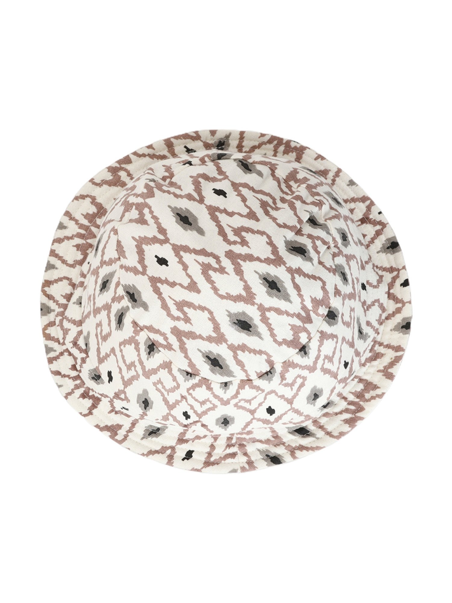 HauteSauce Black Printed Bucket Hat