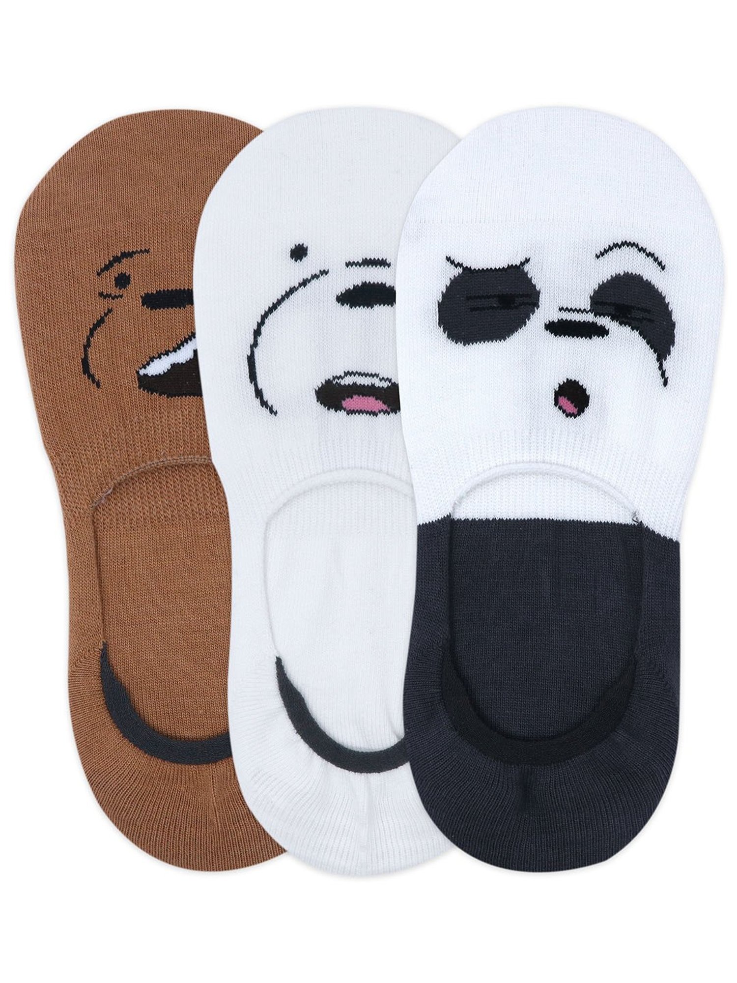 BALENZIA Multicolor Printed Socks (Pack Of 3)