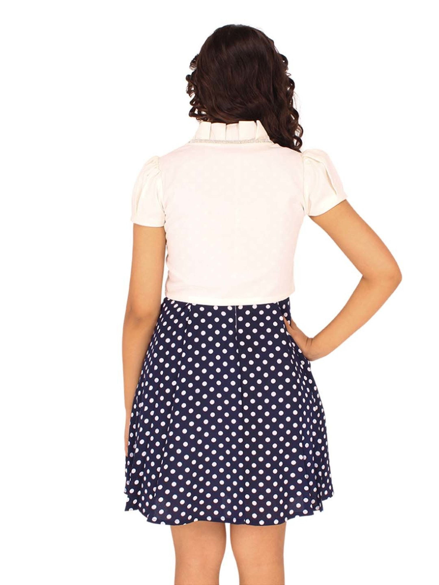 Mothercare Kids White & Yellow Cotton Printed Top Set