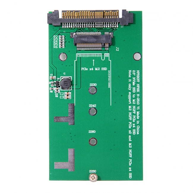 CY SFF-8639 NVME U.2 to NGFF M.2 M-key PCIe SSD Adapter for Mainboard Replace SA-211