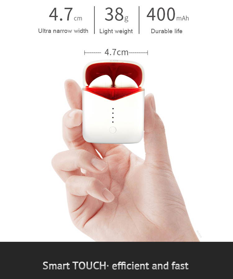 CORN  P16 TWS Bluetooth 5.0 Wireless Headphones 4D Sound Stereo Earphones Wireless Charging Earbuds With Pop-up For Smart Phone