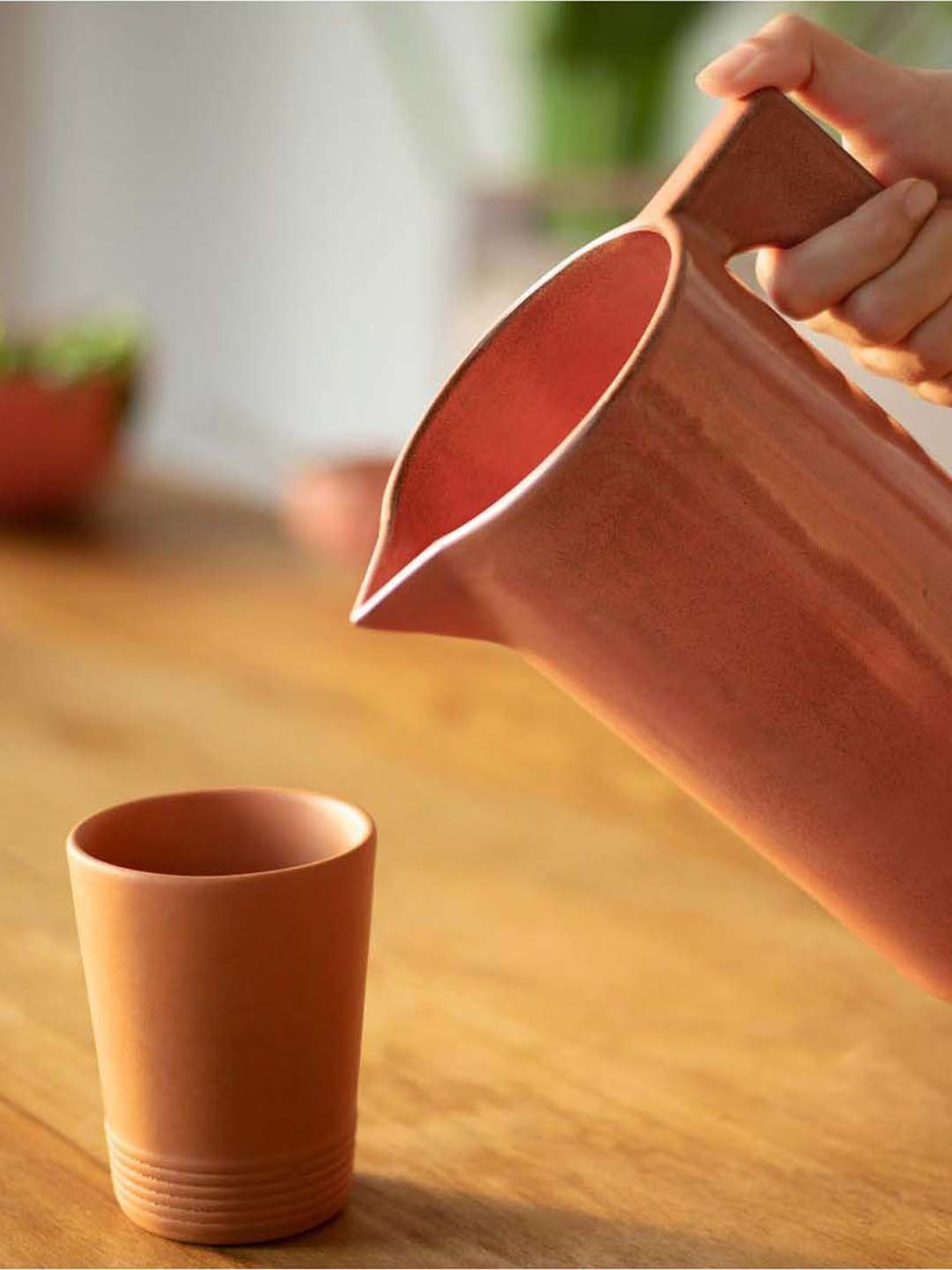 Pasabahce Transparent Victorian Caraffe Pitchers (1.18 L)