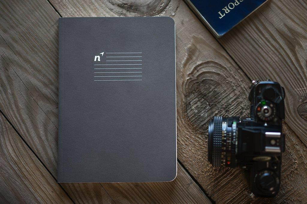 Northbooks A5 Softcover Writing Notebooks: Journal/Notebook / Diary/Notepad for School, Work, Travel or Personal Use - 144 Pages - 5.81" x 8.25" Cream Lined College Ruled Paper - Gray Cover