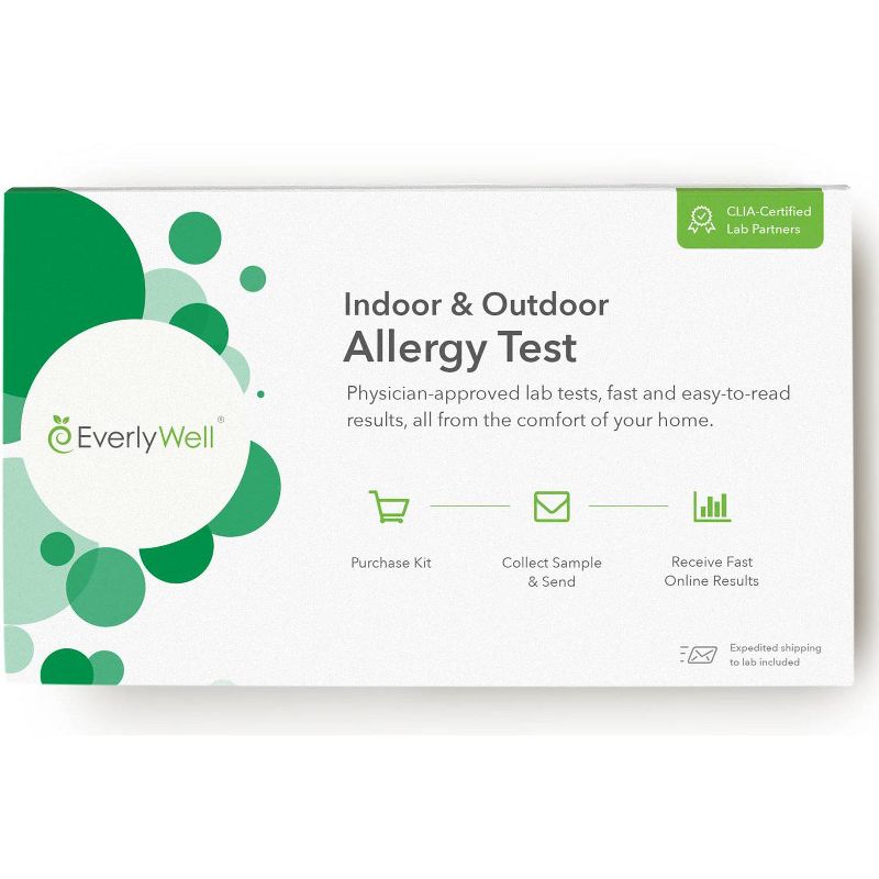EverlyWell Indoor/Outdoor Allergy Test - Lab Fee Included