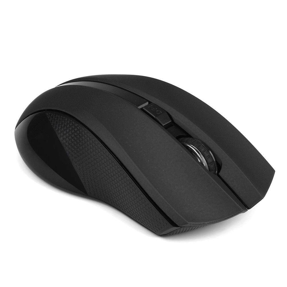 Cordless Wireless 2.4GHz Optical Mouse Mice 2400DPI Computer Mouse for PC