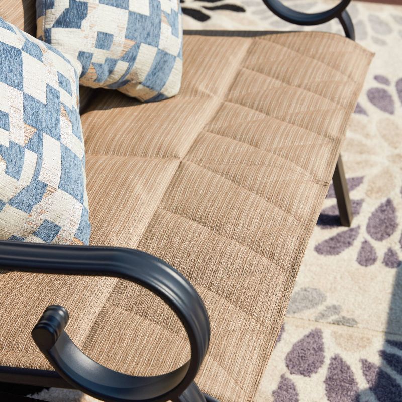 4pc Loveseat Glider Patio Seating Set - Patio Festival