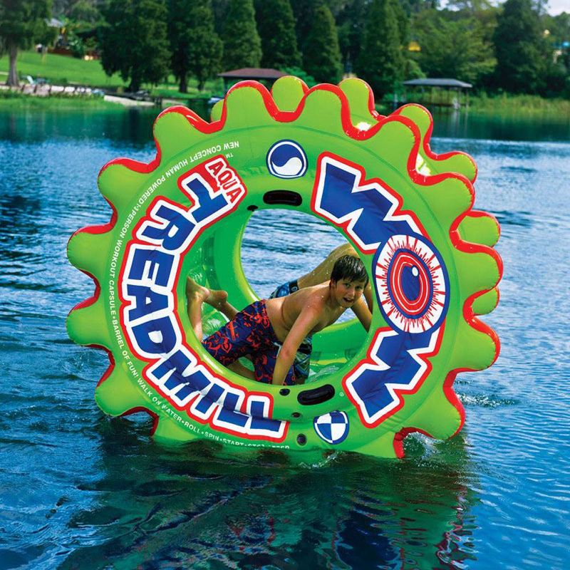 WOW Watersports 13-2030 3 Person Pool Float Lake Inflatable Aqua Treadmill