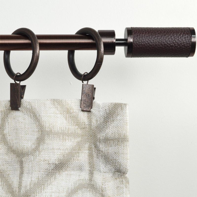 Drapery Rings Brackets Bronze - Versailles Home Fashions