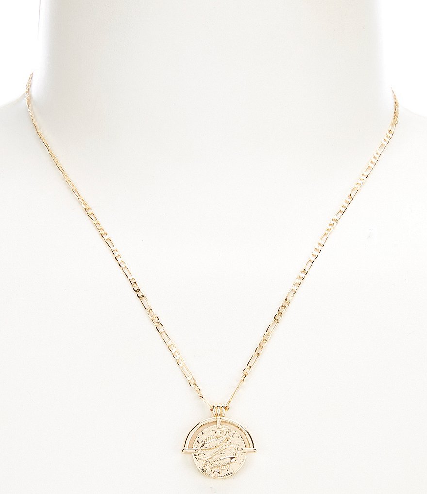 Panacea Zodiac Pendant Necklace