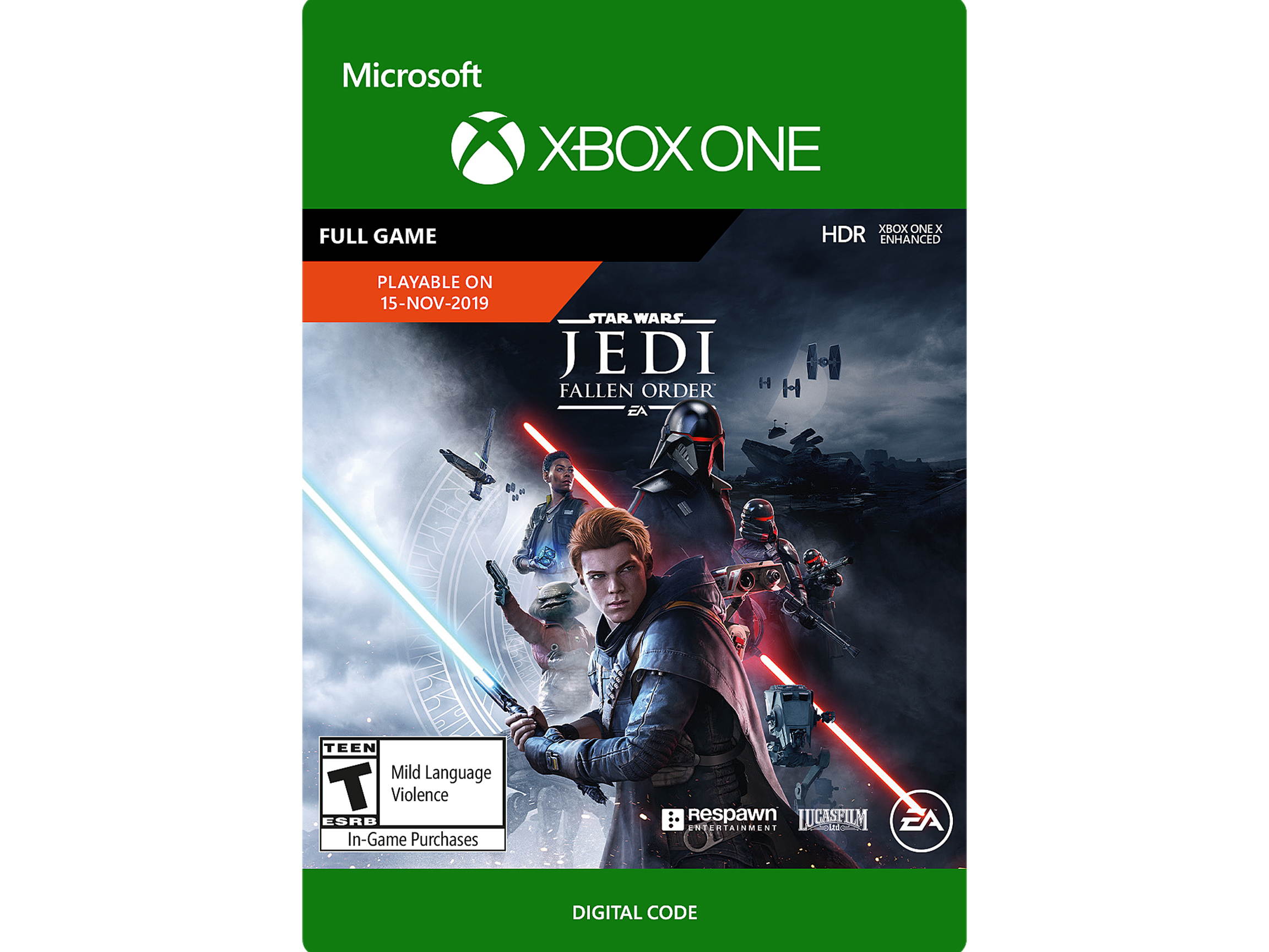 STAR WARS Jedi Fallen Order: Deluxe Upgrade Xbox One [Digital Code]