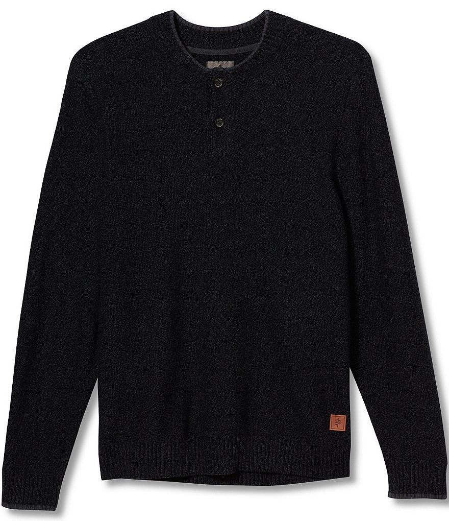 Royal Robbins Faroe Island Merino Wool Long-Sleeve Henley Sweater