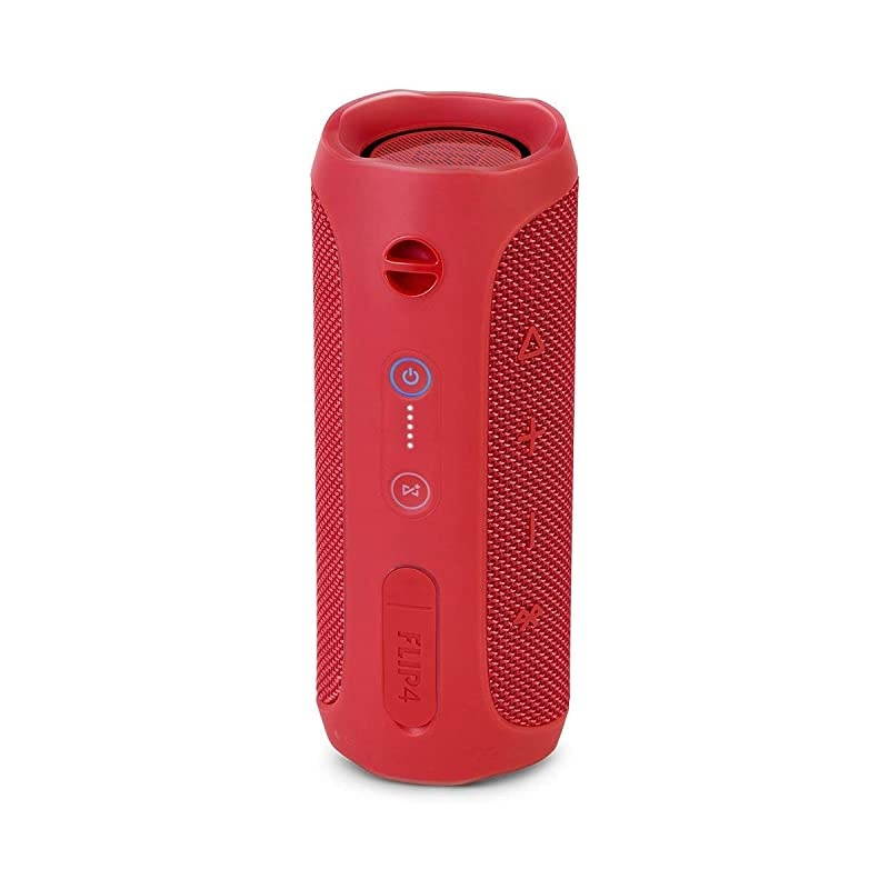 Flip 4 Waterproof Portable Bluetooth Speaker - Red