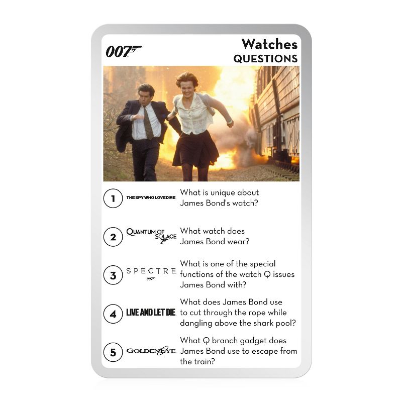 Top Trumps James Bond Every Assignment Top Trumps Card Game