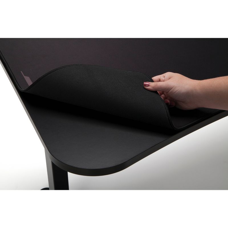 63" Gaming Table Desk with Gaming Mouse Pad Black - RESPAWN