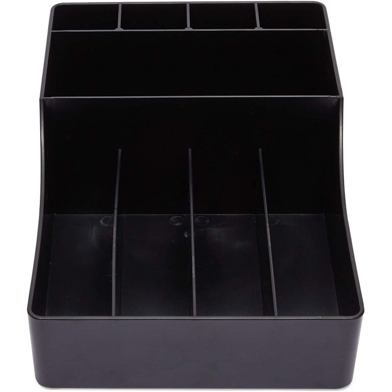 Stockroom Plus Coffee Condiment Organizer for Countertop, Kitchen, Break Room (8 x 12 x 4 In)