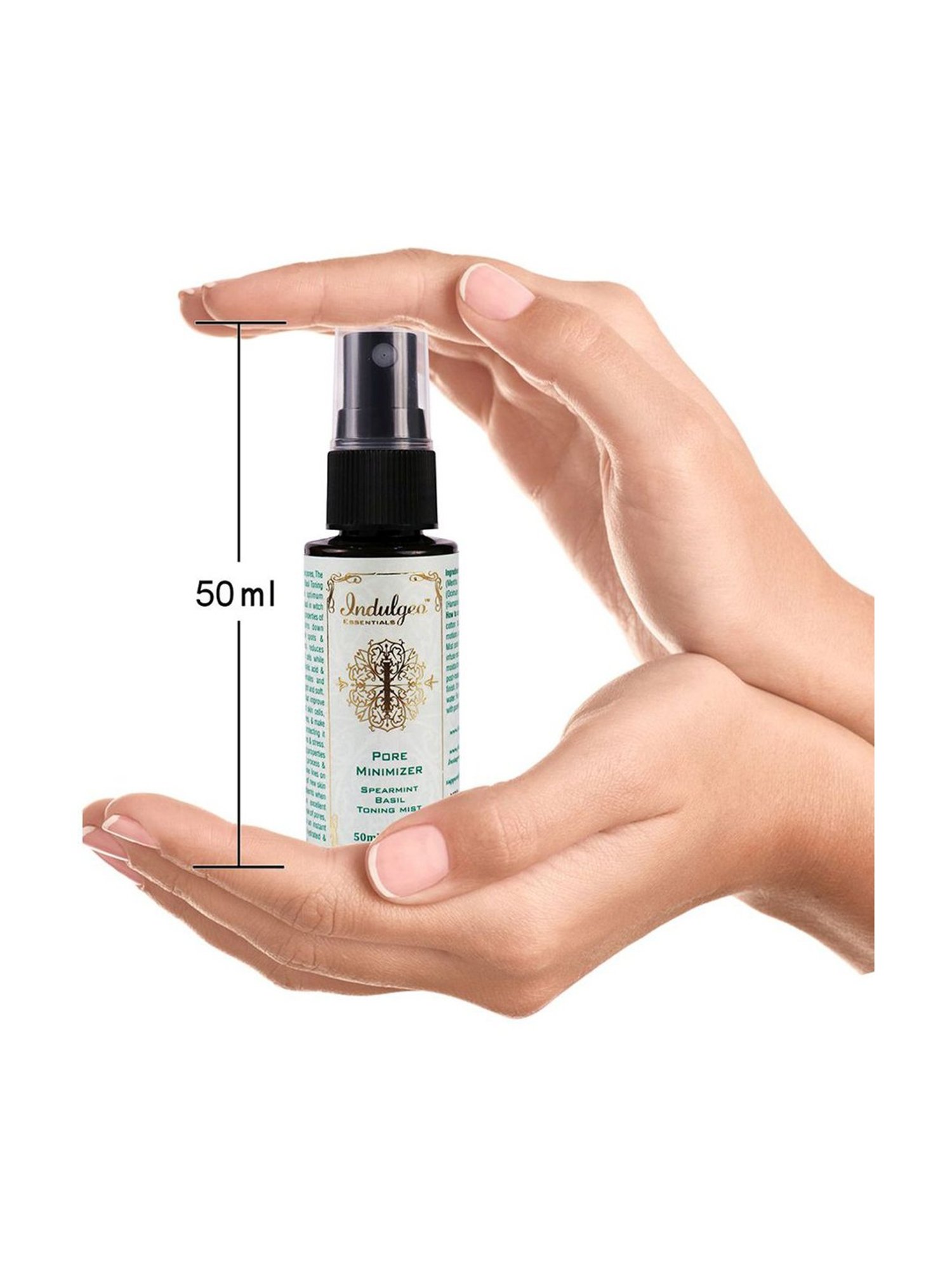 Indulgeo Essentials Pore Minimizer Spearmint & Basil Toning Mist - 50 ml
