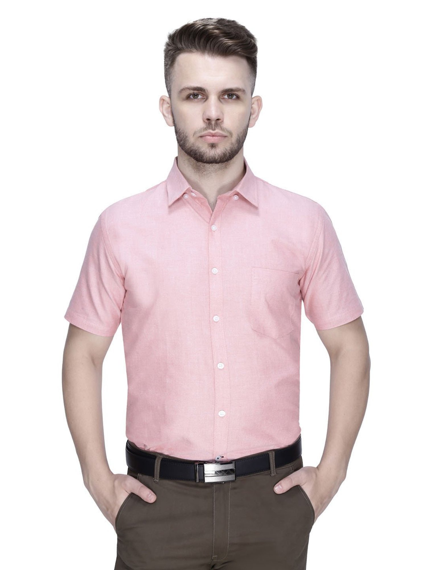 Southbay Pink Tailored Fit Shirt